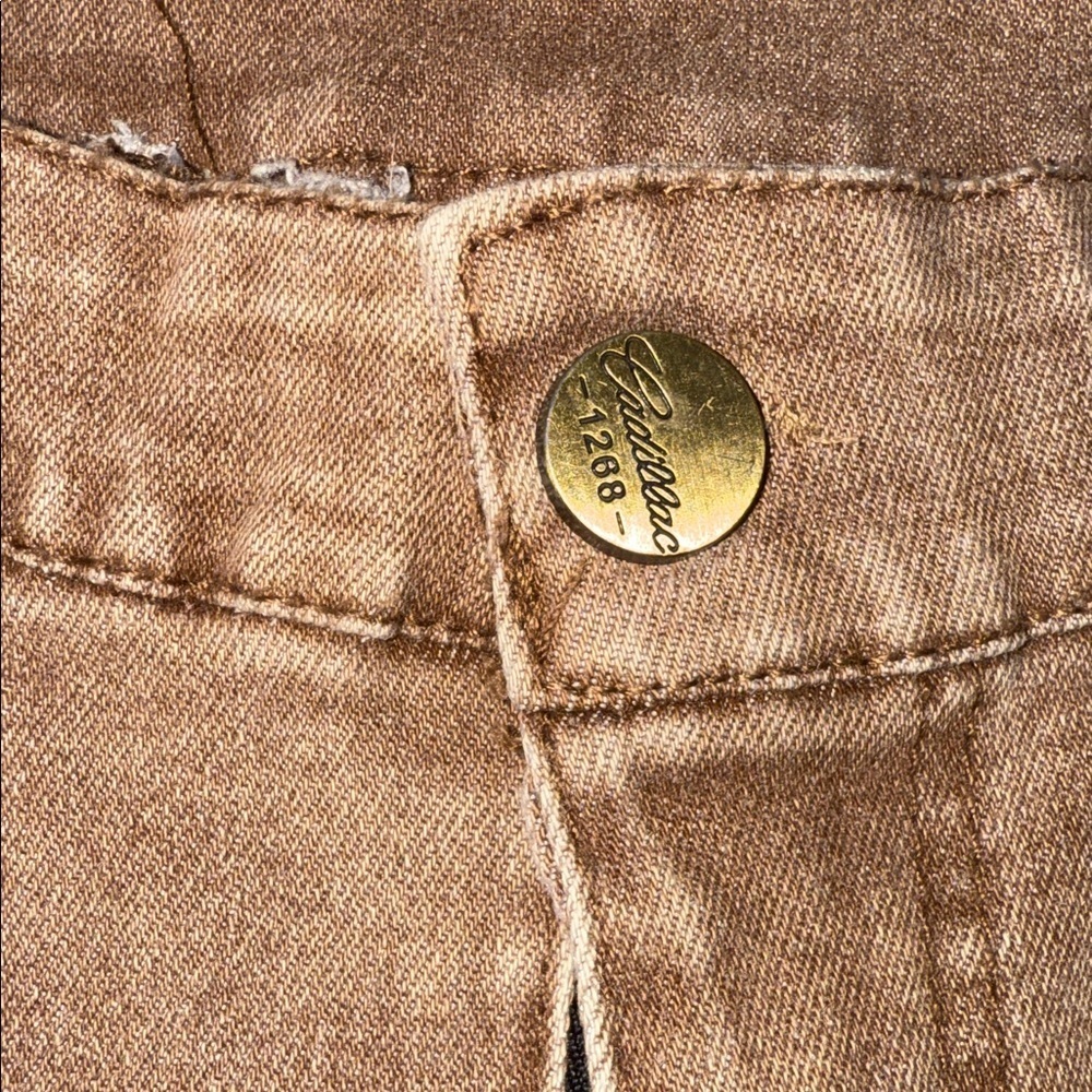 khaki Lace-Up Pants - Picture 7 of 7